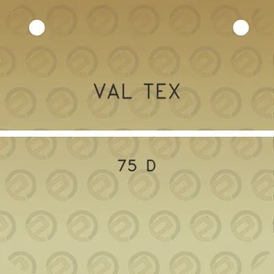 val-tex-75-d