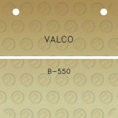 valco-b-550