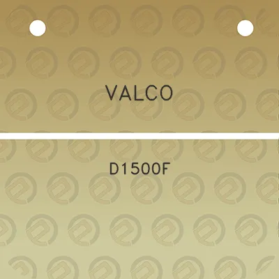 valco-d1500f