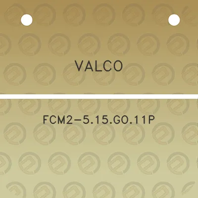 valco-fcm2-515go11p