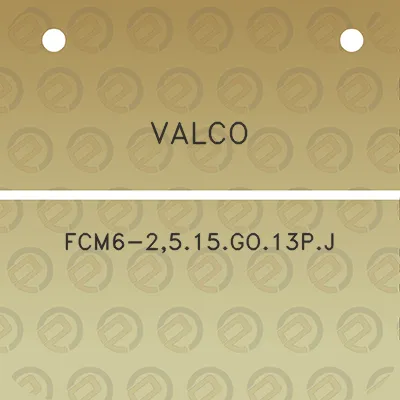 valco-fcm6-2515go13pj