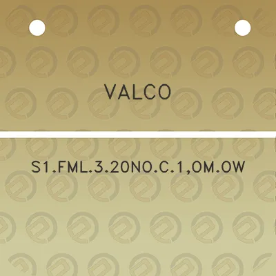 valco-s1fml320noc1omow