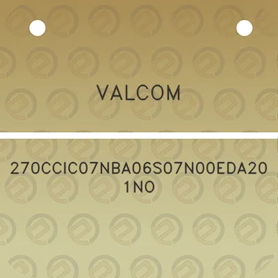 valcom-270ccic07nba06s07n00eda201no