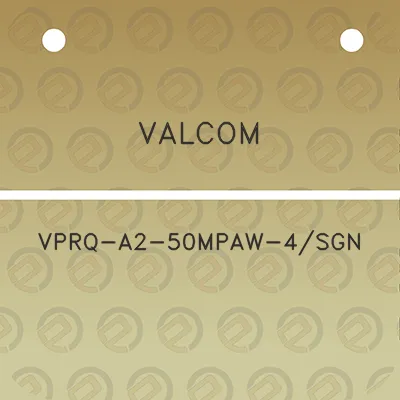 valcom-vprq-a2-50mpaw-4sgn