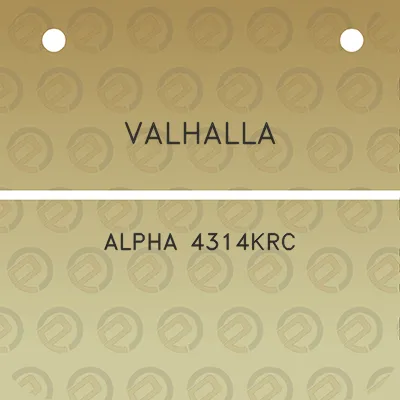 valhalla-alpha-4314krc