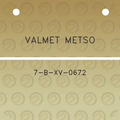 valmet-metso-7-b-xv-0672