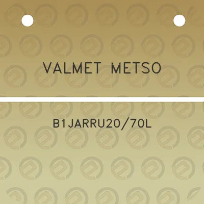 valmet-metso-b1jarru2070l