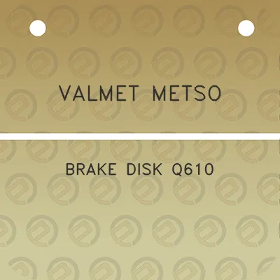 valmet-metso-brake-disk-q610