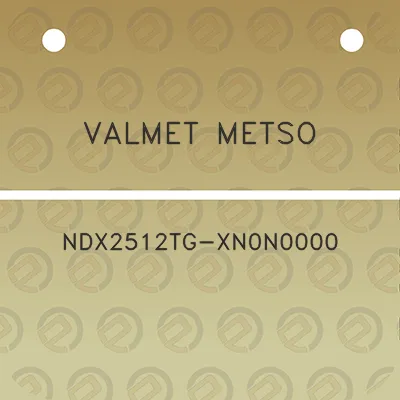 valmet-metso-ndx2512tg-xn0n0000