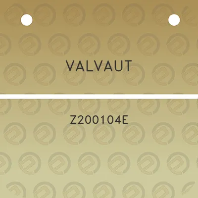 valvaut-z200104e