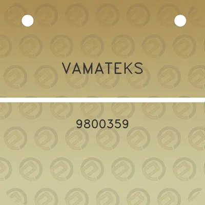 vamateks-9800359