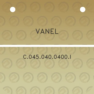 vanel-c0450400400i