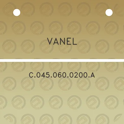 vanel-c0450600200a