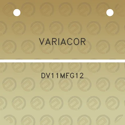 variacor-dv11mfg12