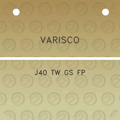 varisco-j40-tw-gs-fp