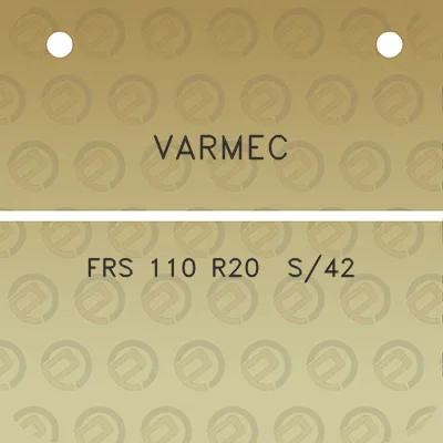 varmec-frs-110-r20-s42