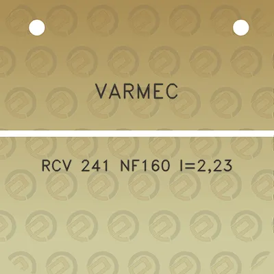 varmec-rcv-241-nf160-i223