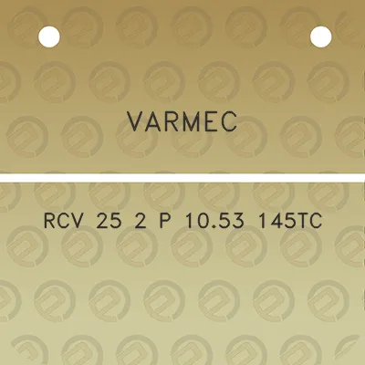 varmec-rcv-25-2-p-1053-145tc