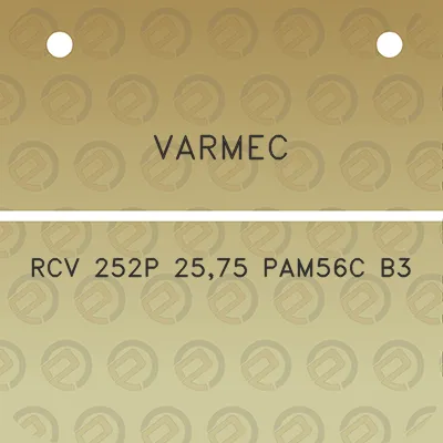 varmec-rcv-252p-2575-pam56c-b3