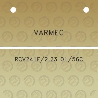 varmec-rcv241f223-0156c