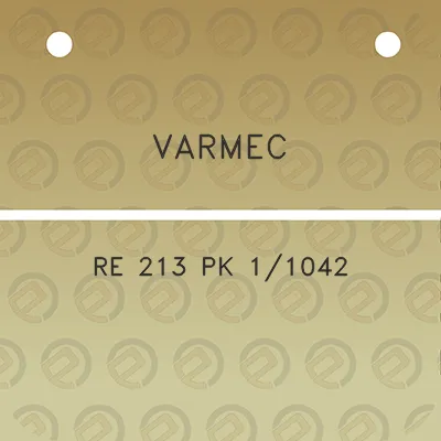 varmec-re-213-pk-11042