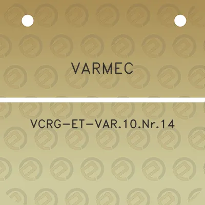 varmec-vcrg-et-var10nr14