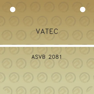 vatec-asvb-2081