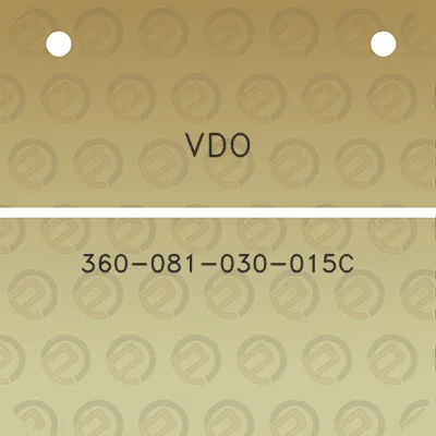 vdo-360-081-030-015c