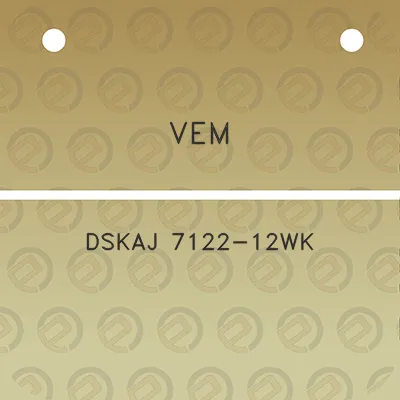 vem-dskaj-7122-12wk