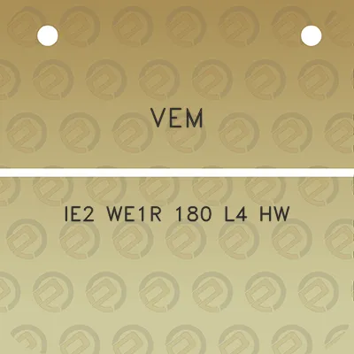 vem-ie2-we1r-180-l4-hw