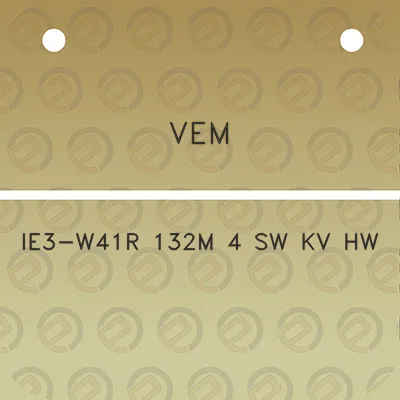 vem-ie3-w41r-132m-4-sw-kv-hw