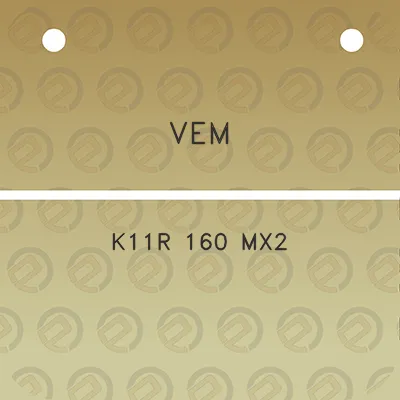 vem-k11r-160-mx2