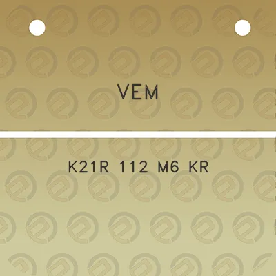 vem-k21r-112-m6-kr