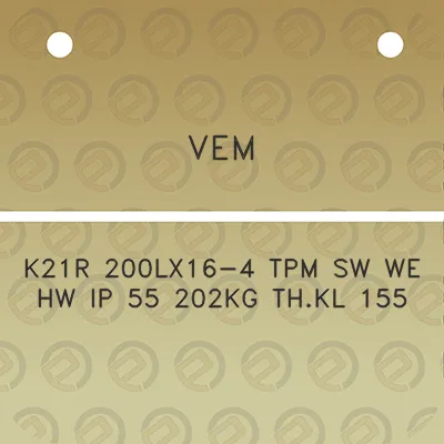 vem-k21r-200lx16-4-tpm-sw-we-hw-ip-55-202kg-thkl-155