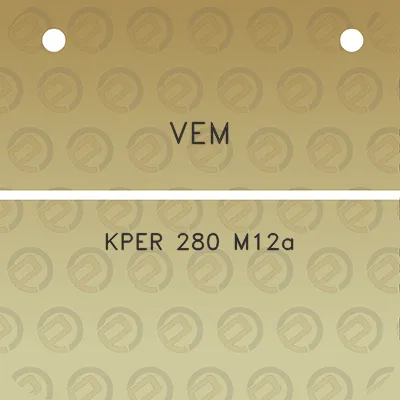 vem-kper-280-m12a