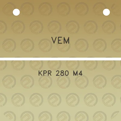 vem-kpr-280-m4