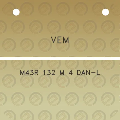 vem-m43r-132-m-4-dan-l