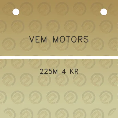 vem-motors-225m-4-kr