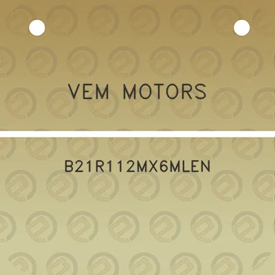 vem-motors-b21r112mx6mlen