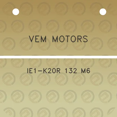 vem-motors-ie1-k20r-132-m6