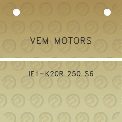 vem-motors-ie1-k20r-250-s6