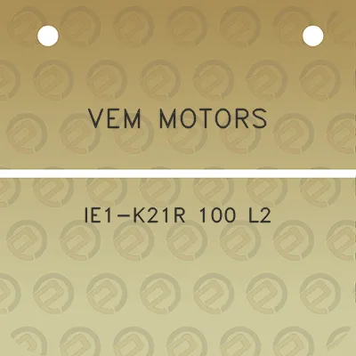 vem-motors-ie1-k21r-100-l2