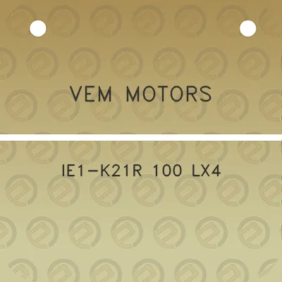 vem-motors-ie1-k21r-100-lx4