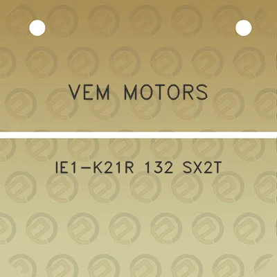 vem-motors-ie1-k21r-132-sx2t