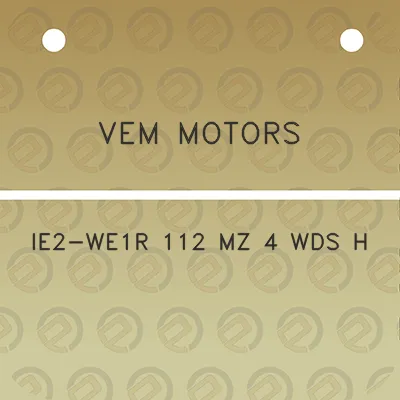 vem-motors-ie2-we1r-112-mz-4-wds-h