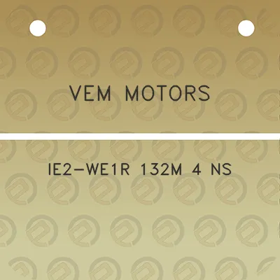 vem-motors-ie2-we1r-132m-4-ns