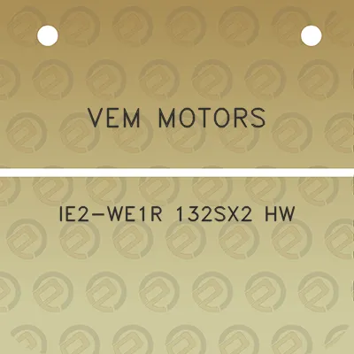 vem-motors-ie2-we1r-132sx2-hw