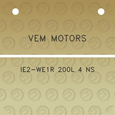 vem-motors-ie2-we1r-200l-4-ns