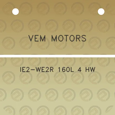 vem-motors-ie2-we2r-160l-4-hw