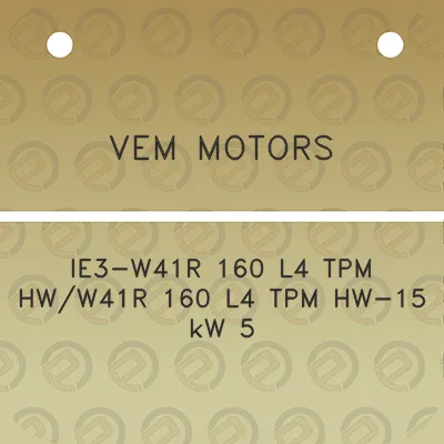 vem-motors-ie3-w41r-160-l4-tpm-hww41r-160-l4-tpm-hw-15-kw-5